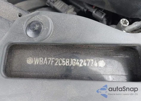 2018 BMW Alpina B7 xDrive z USA, uszkodzony, nr VIN WBA7F2C58JG424774